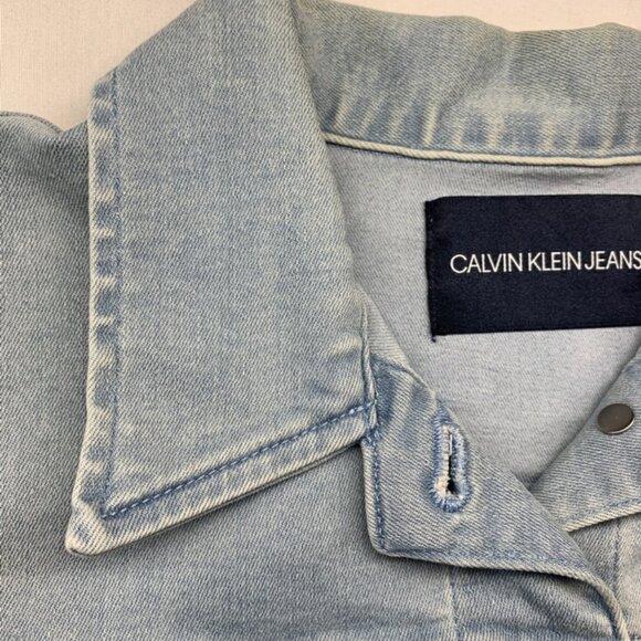 Calvin Klein Jeans Jacket SMALL - Picture 10 of 14